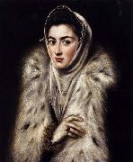 A Lady in a Fur Wrap